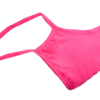 Face mask with adjustable straps - pink